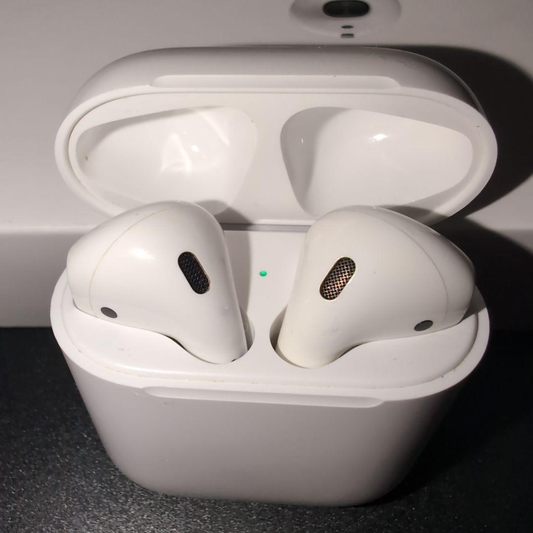 【バッテリー新品】Apple AirPods 第2世代A2031#10 Apple AirPods 第二世代 バッテリー新品 / エアーポッズ