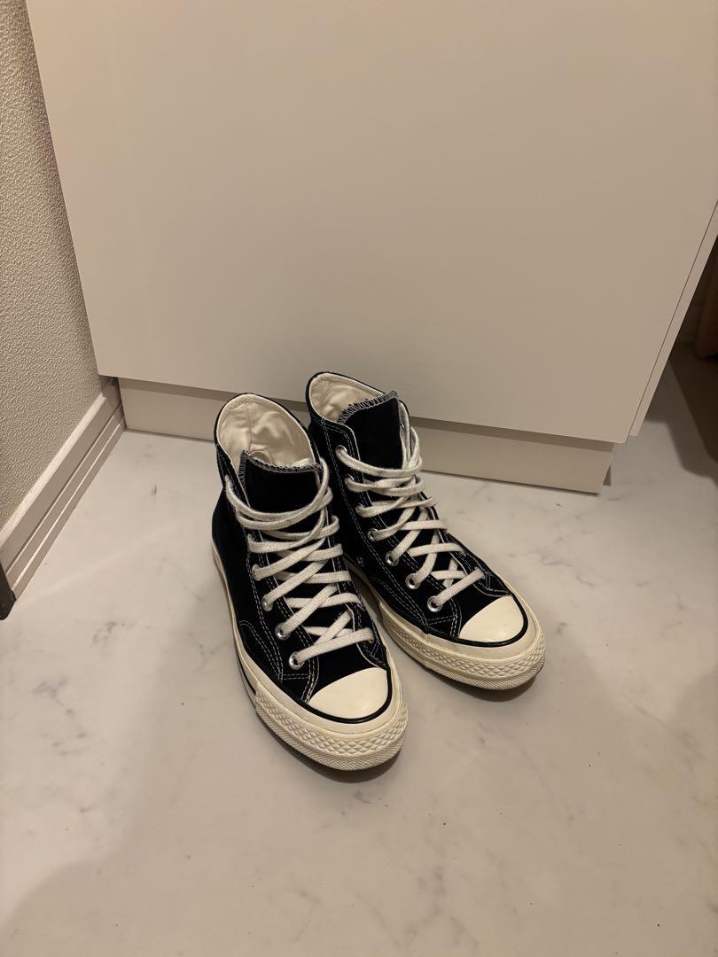 Converse 黒 ハイカットスニーカー