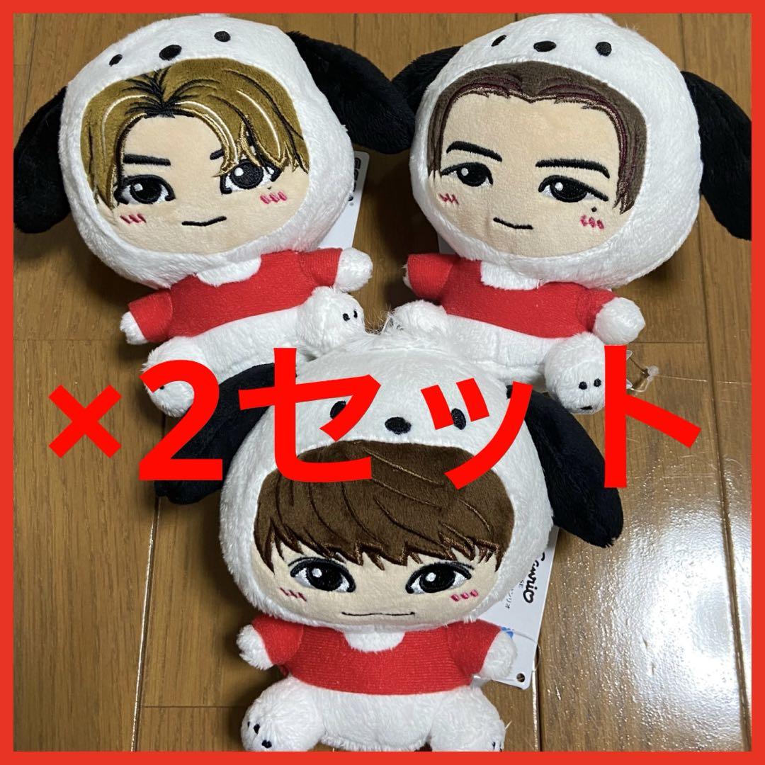 FANTASTICS×ポチャッコ　中島颯太　木村 慧人  ミニぬいぐるみ FANTASTICS×ポチャッコ 中島颯太 木村 慧人 ミニぬいぐるみの