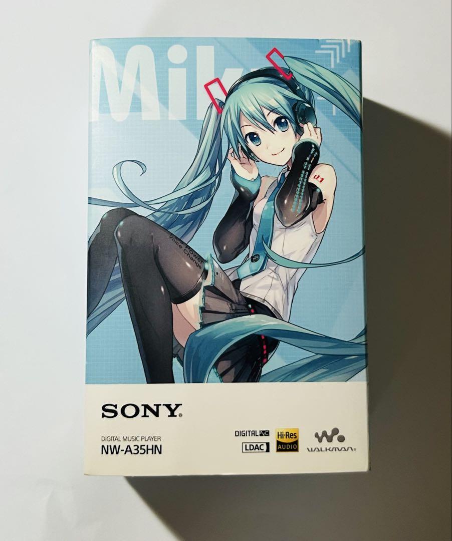 ほぼ新品 初音ミク10周年記念 WALKMAN SONY NW-A35HN