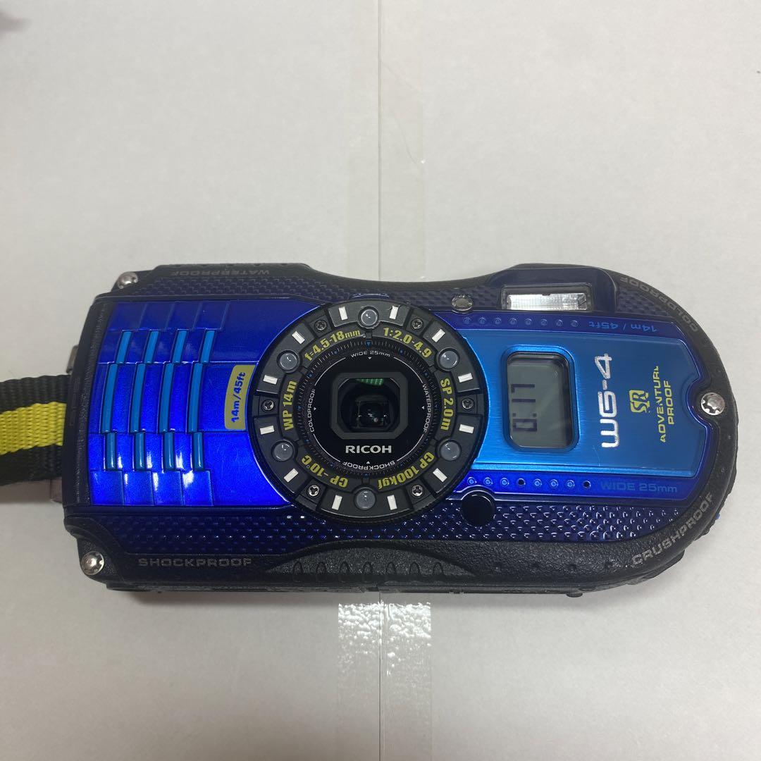 RICOH - 【液晶キズ少な目！】RICOH WG-4 GPS BLUE Specifications / WG-4 | RICOH IMAGING