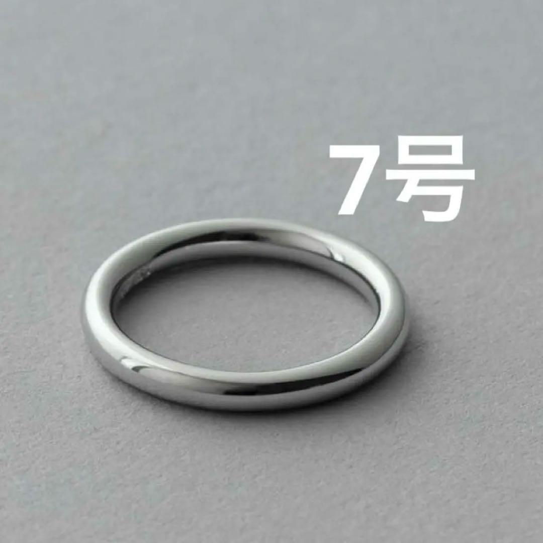 ete オブジェ シン リング 7号 プラチナム