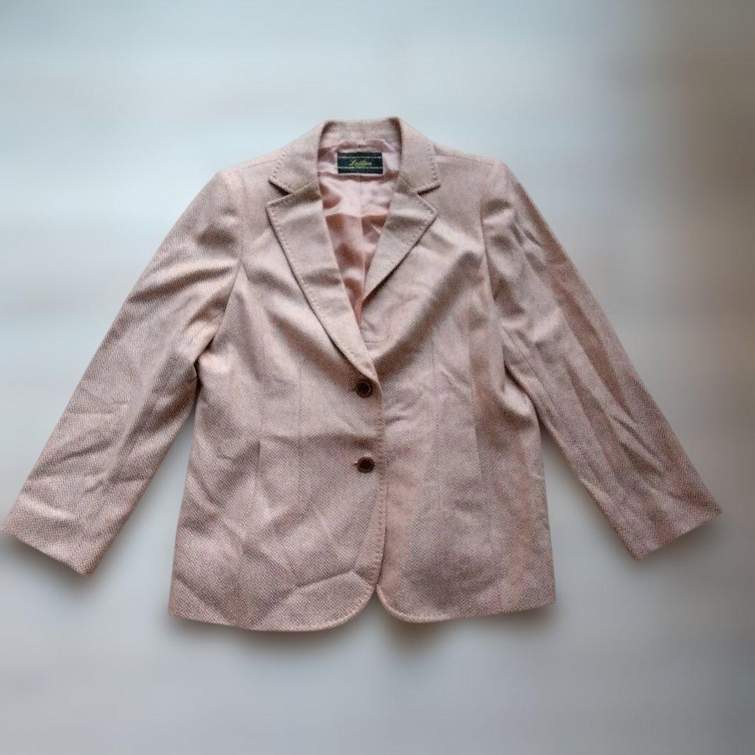 レリアン テーラードジャケット 淡いピンク 13L