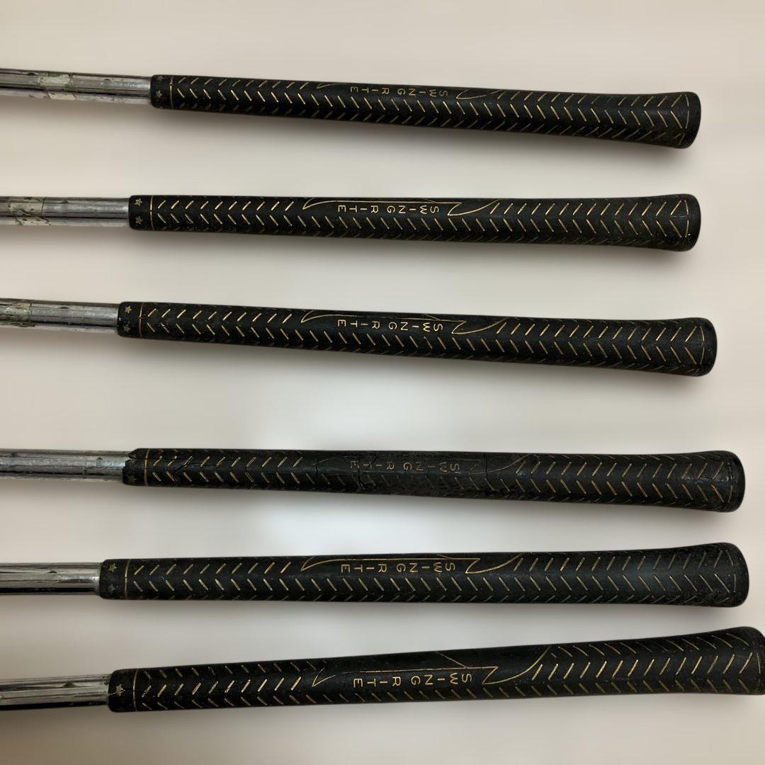 SPALDING 赤トップ　アイアンセット 6本　346789I