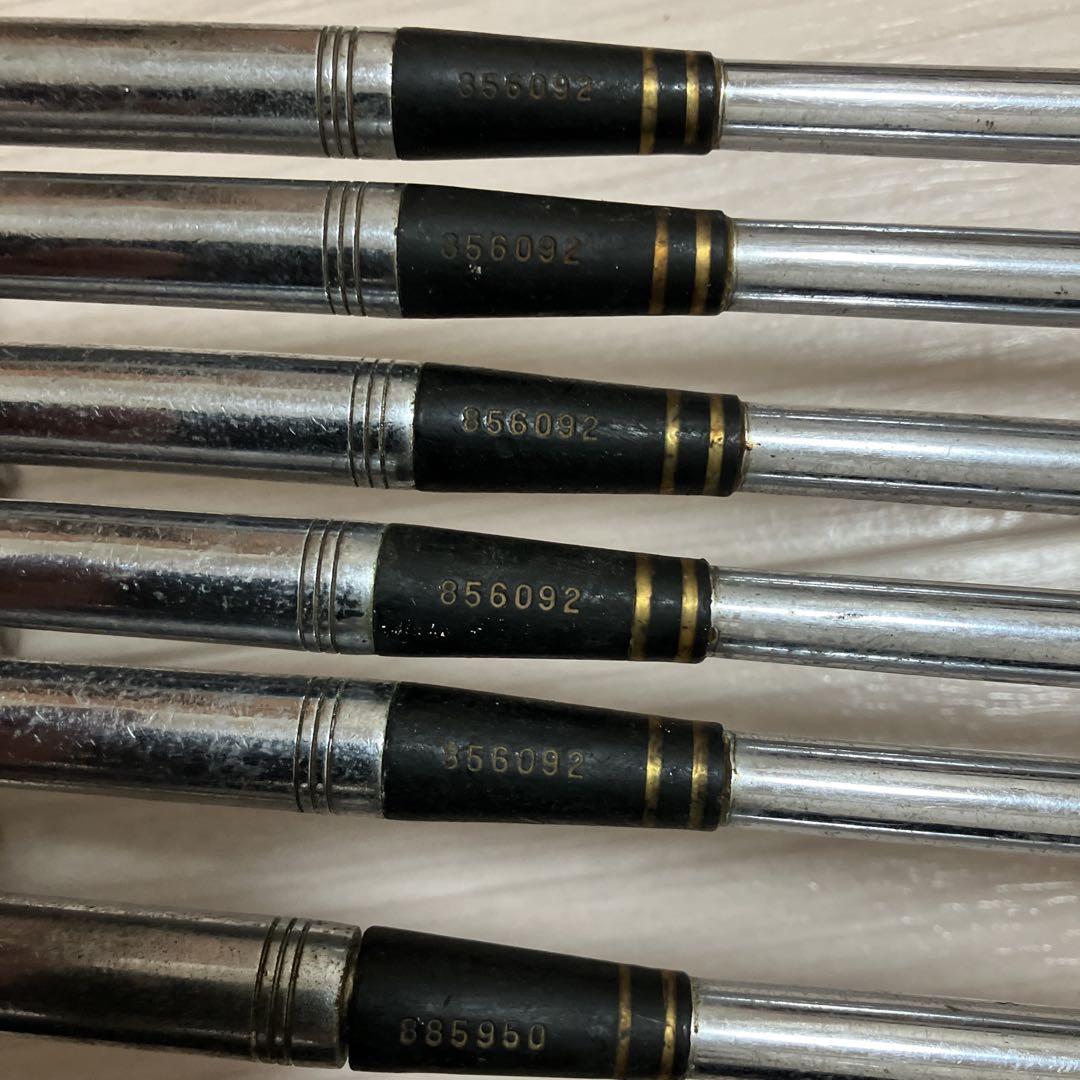 SPALDING 赤トップ　アイアンセット 6本　346789I