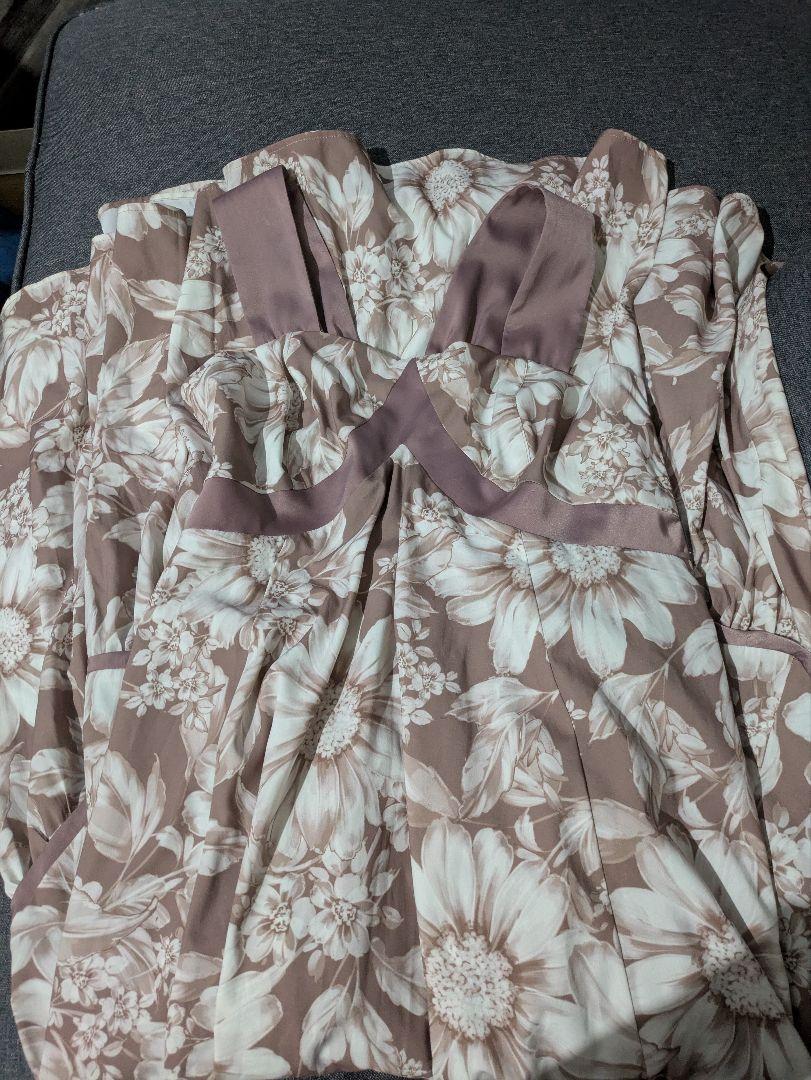 ワンピース Mallorca Back Ribbon Floral Dress