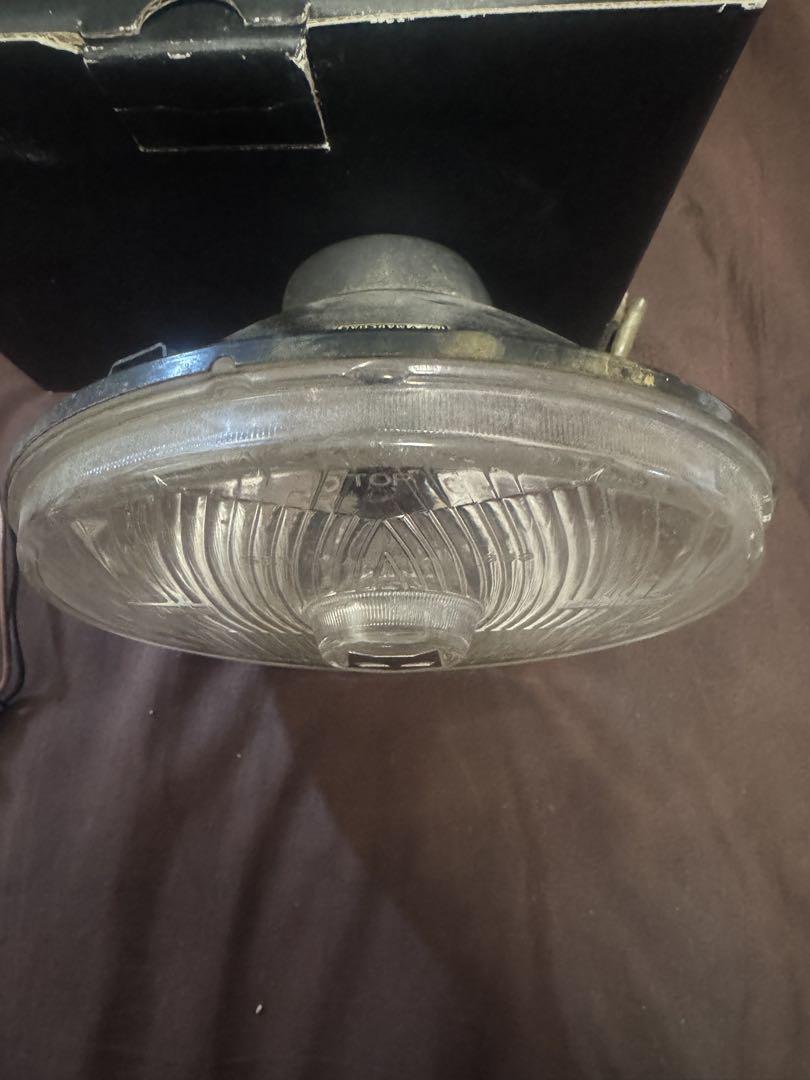 S.E.V. Marchal 180π丸型ヘッドライトH4 クリア2個セット