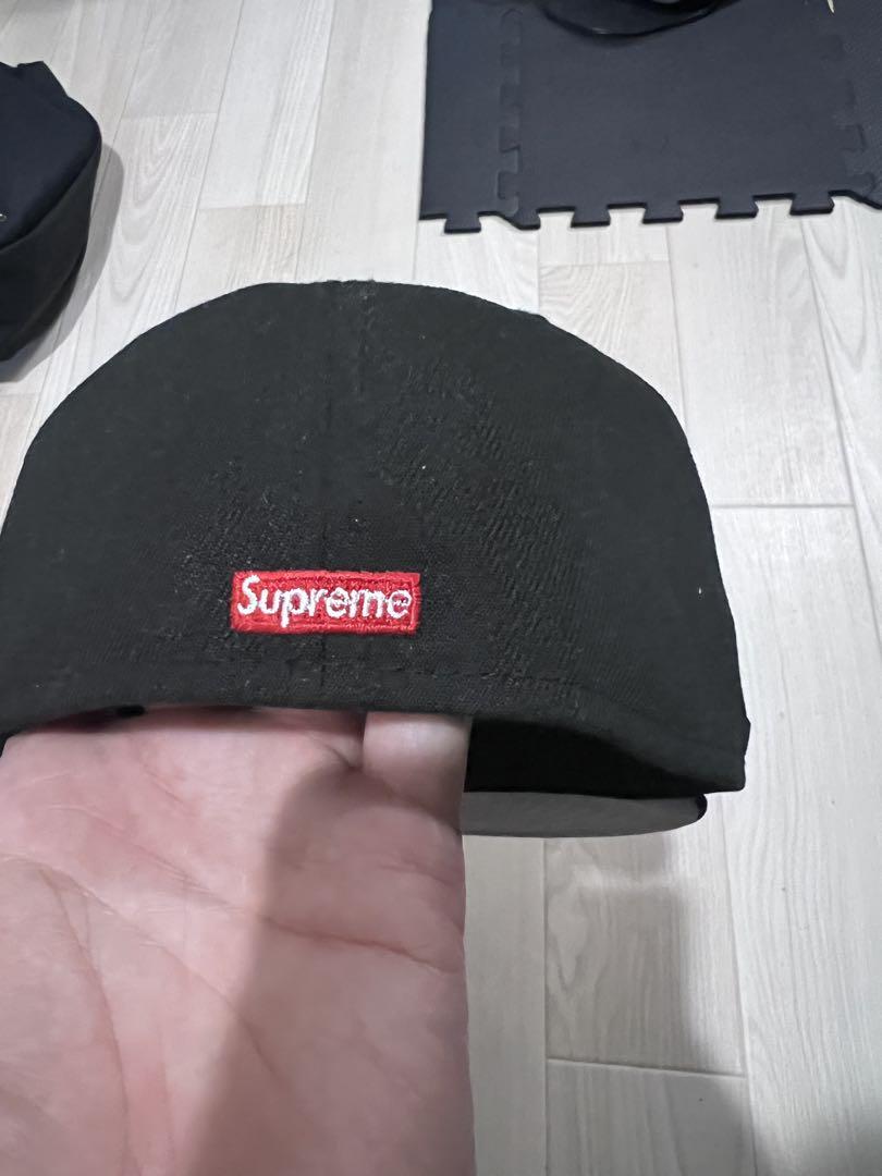 帽子 Supreme Screw Ball S Logo New Era Black