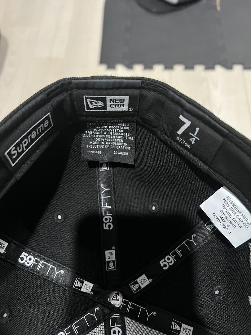 帽子 Supreme Screw Ball S Logo New Era Black