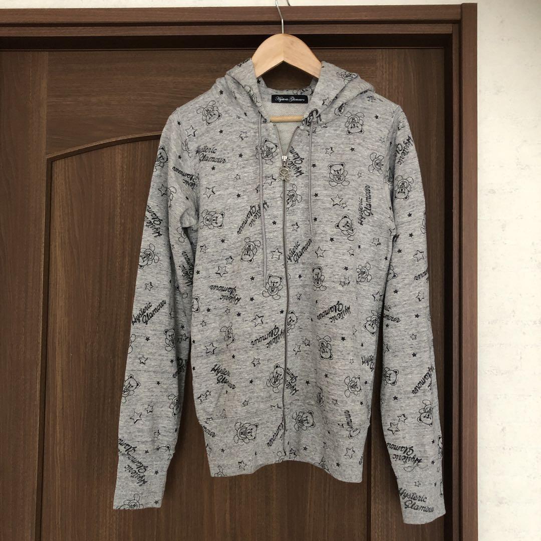 HYSTERIC GLAMOUR グレー パーカー 新品タグ付き HYSTERIC GLAMOUR - HELL GIRL パーカー / グレー | Tempt