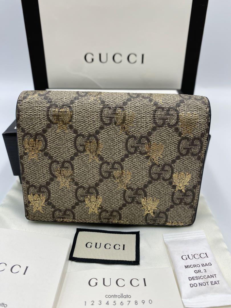 ランキングや新製品 ✨極美品✨ GUCCI グッチ GGスプリーム 二つ折り