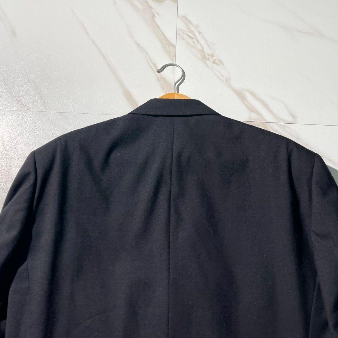 イッセイミヤケ　筆タグ　アシメカラーデザイン　テーラードジャケット　ブラック　S ISSEY MIYAKE - 【美品 80S 筆タグ】ISSEY MIYAKE 和装/着物衿