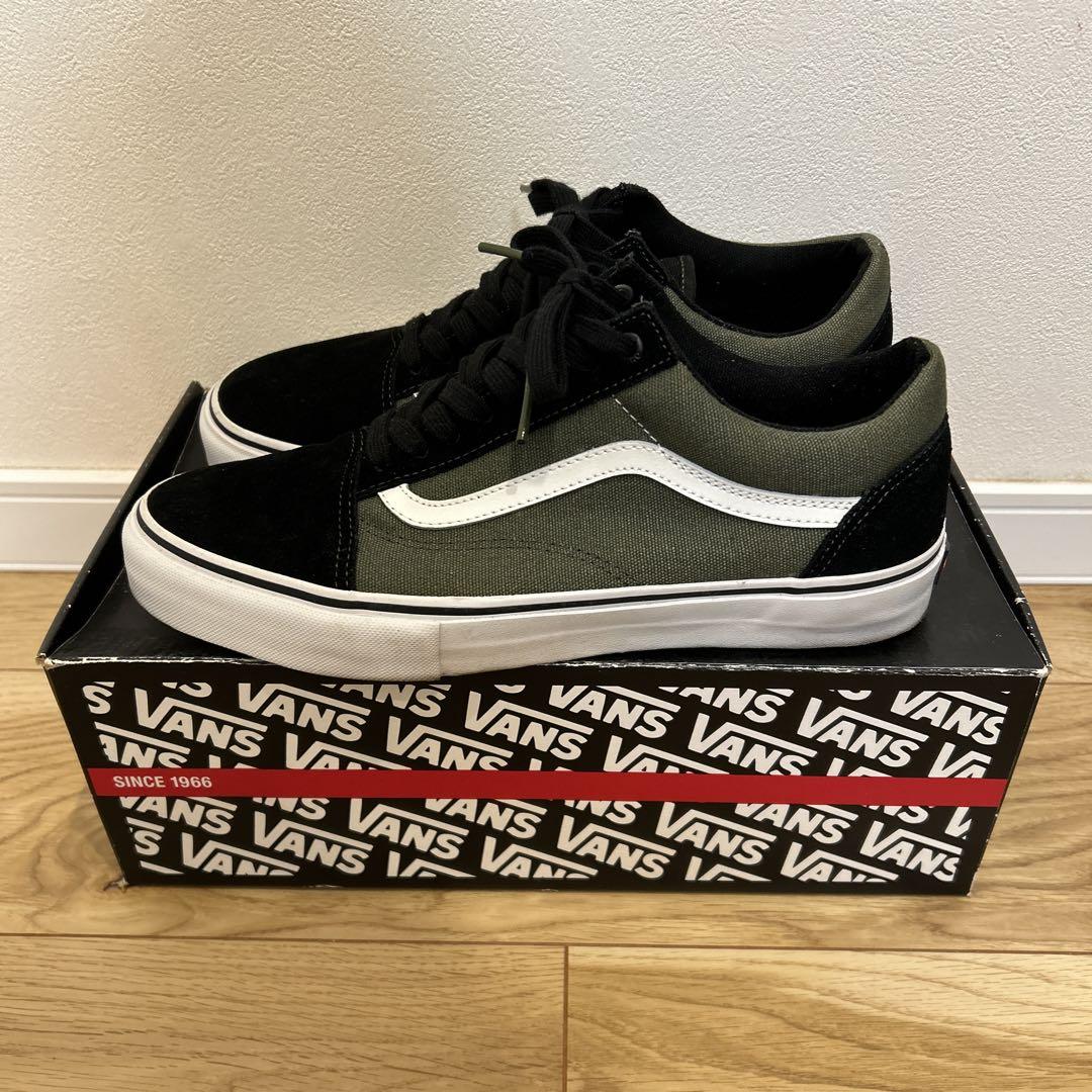 VANS Old Skool Pro 10.0 ブラック/グレー/ホワイト
