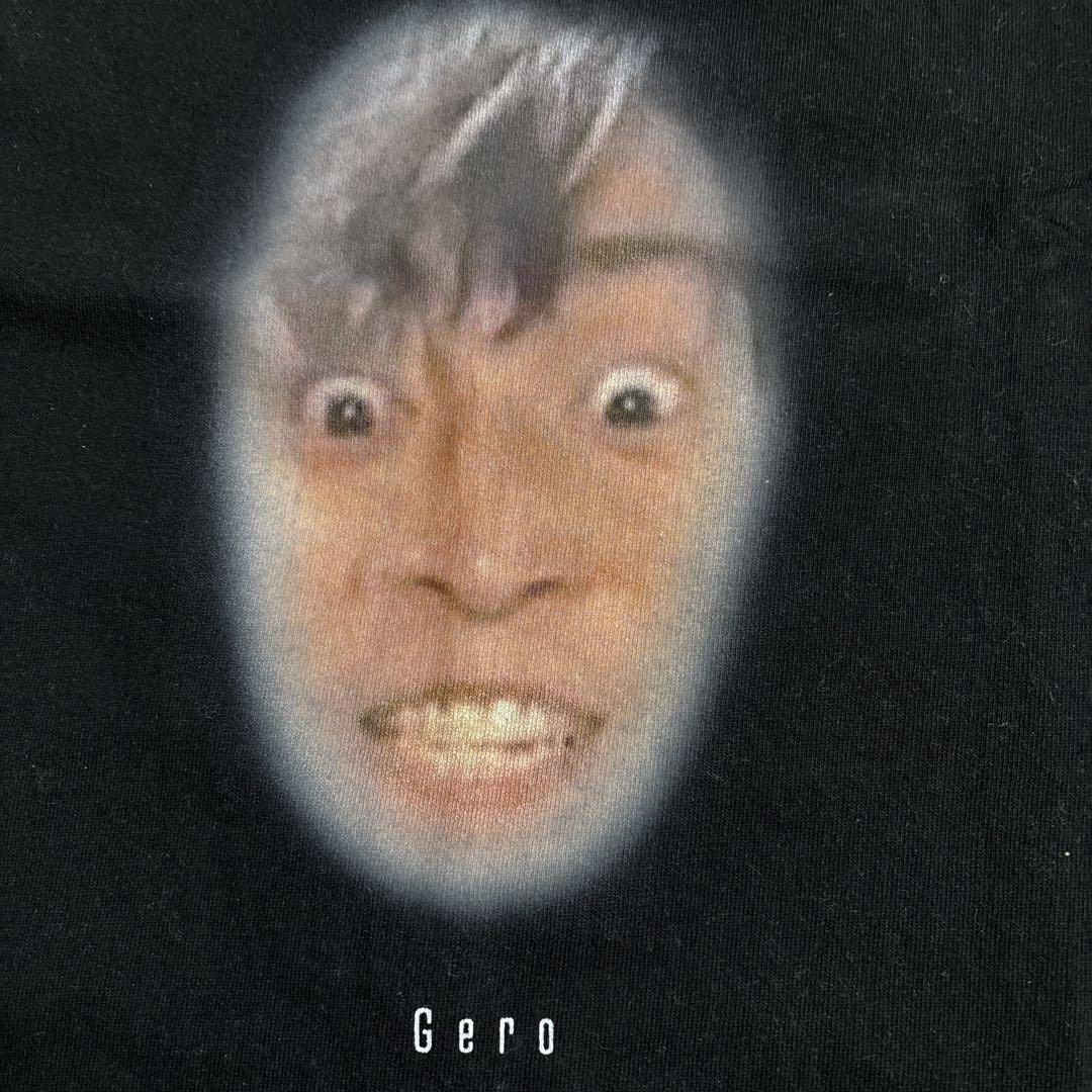 gero 顔面Tシャツ 黒 半袖 Sサイズ 激レア 希少 ブラック - メルカリ