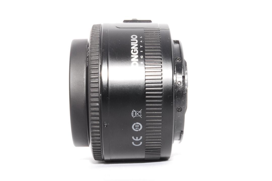 Canon EFマウント対応 Yongnuo 50mm F1.8 単焦点レンズ