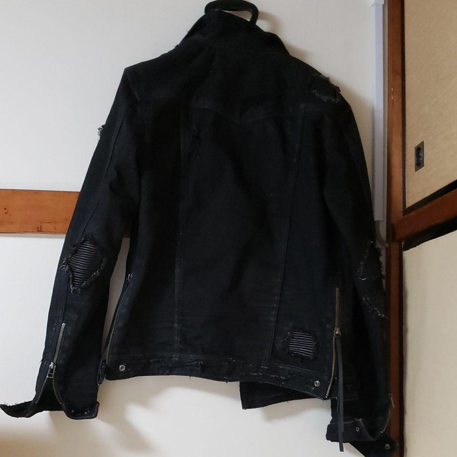 14th ダメージデニムブラック xXCHj-m89468443113 addition 新品限定品