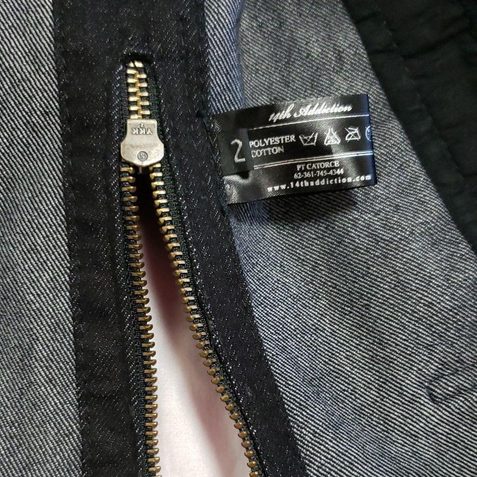 14th ダメージデニムブラック xXCHj-m89468443113 addition 新品限定品