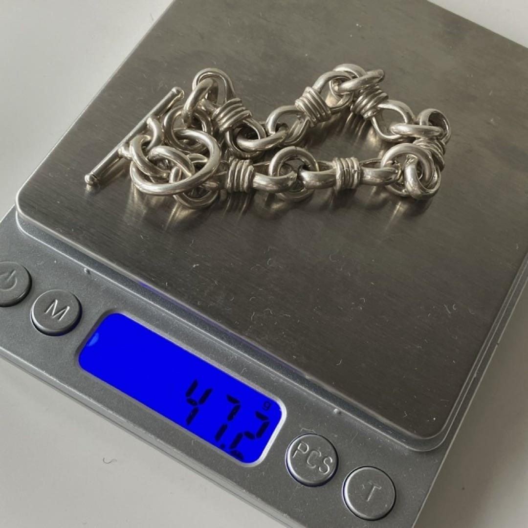 送料無料の通販 Silver925 50g Tバーチェーンブレスレット アクセサリー アクセサリー