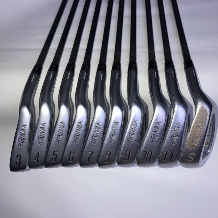 HONMA GOLF　ホンマゴルフ　１４本フルセット　＆バーバリーキャディバッグ