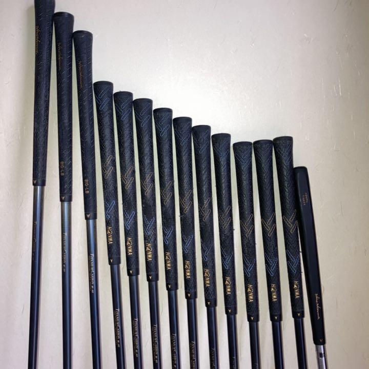 HONMA GOLF　ホンマゴルフ　１４本フルセット　＆バーバリーキャディバッグ