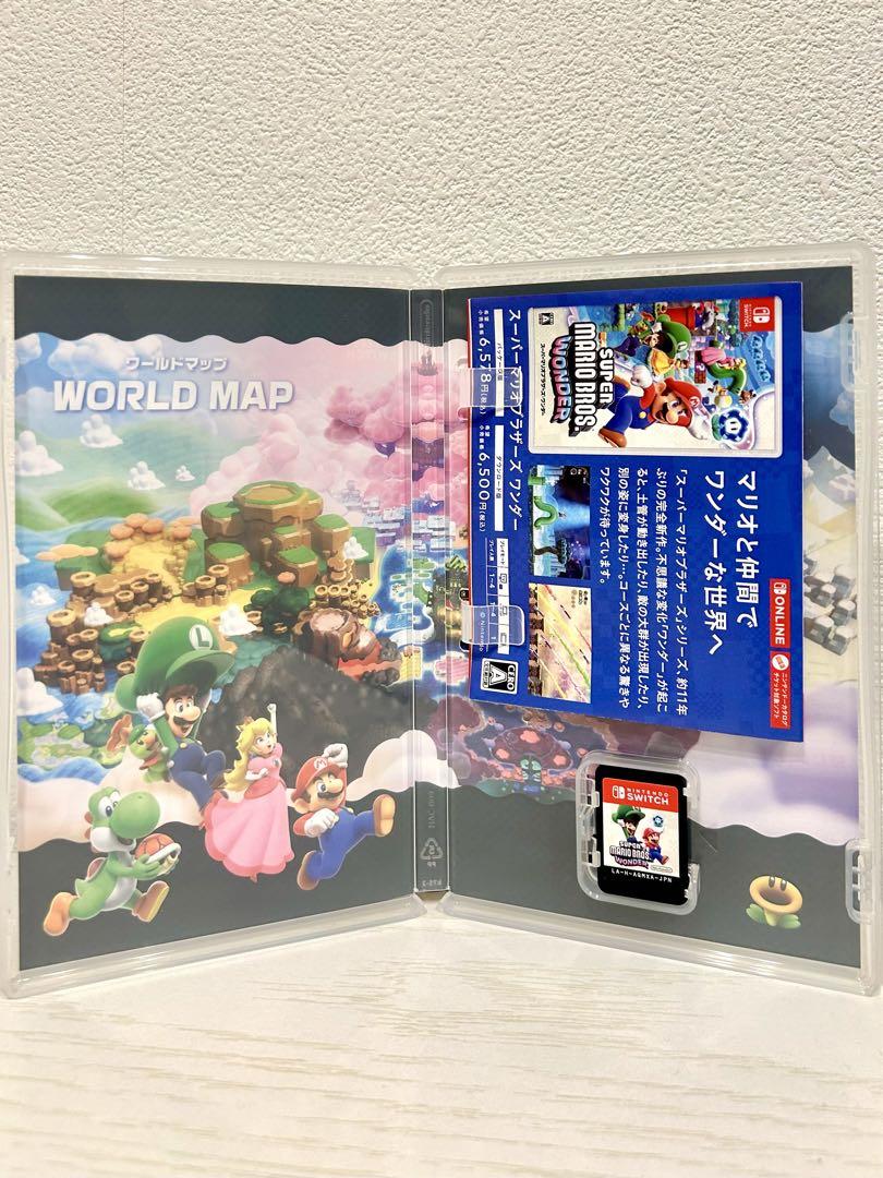 Nintendo Switch スーパーマリオブラザーズ ワンダー 美品