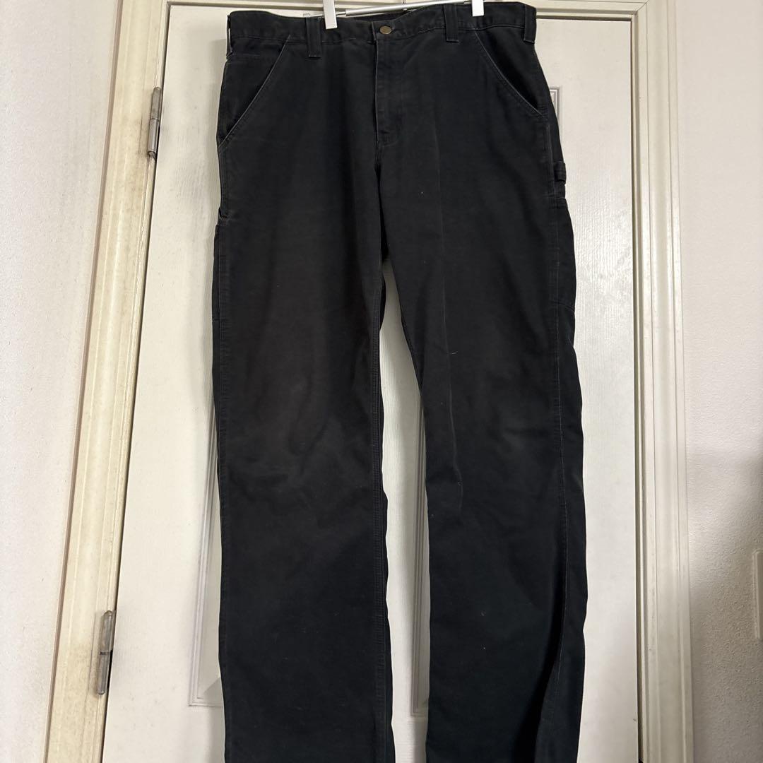 Carhartt ブラック ペインターパンツワークパンツ　アメカジスタイル