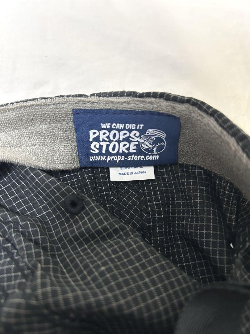 Props store 格子柄 ベースボールキャップ 日本製