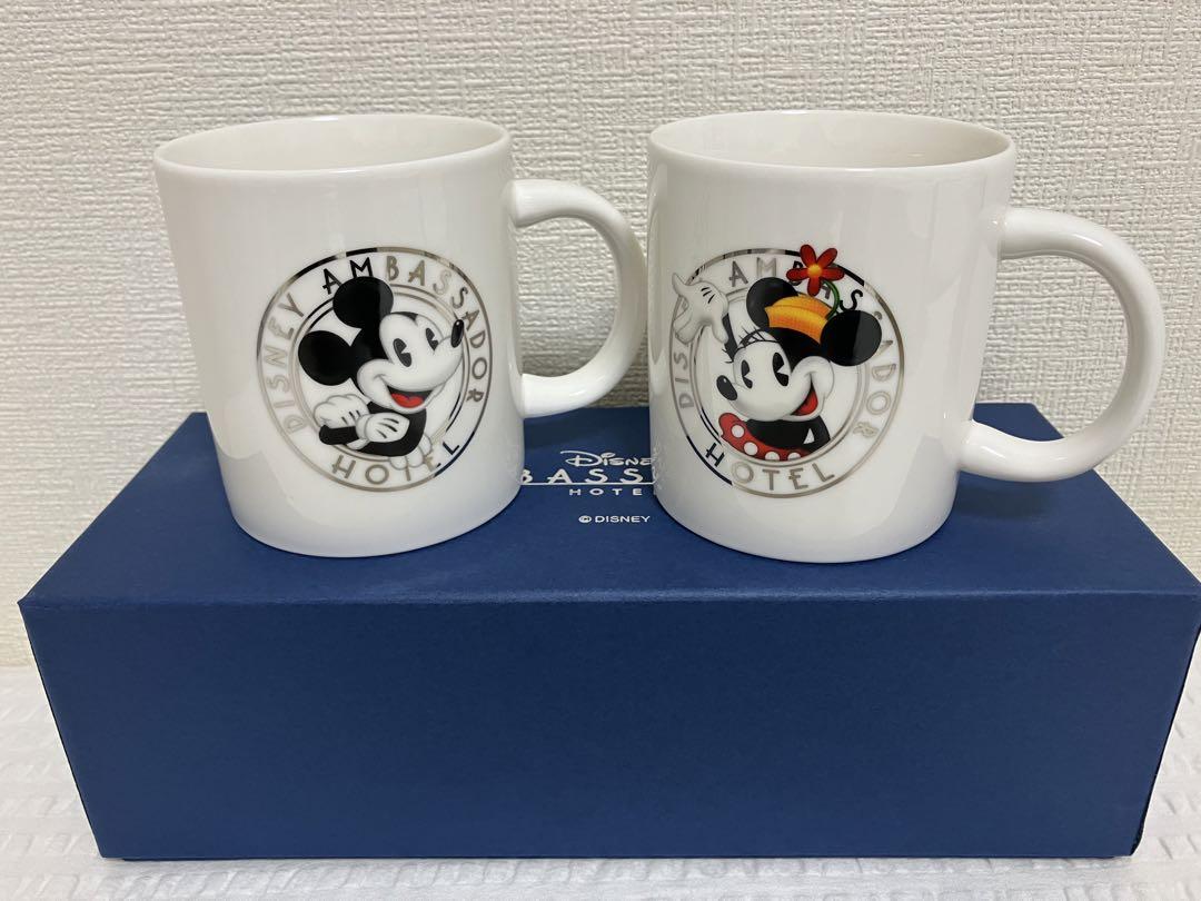 【宿泊記念品】東京ディズニーリゾートアンバサダーホテルペアマグカップ