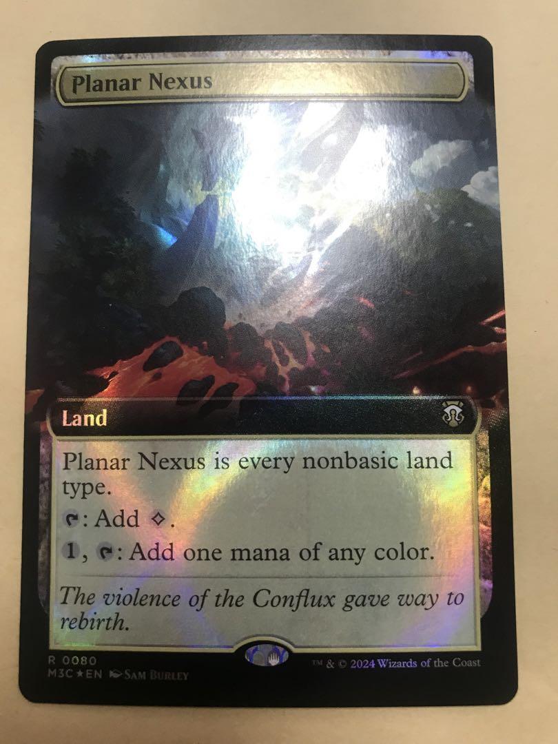 MTG 次元の結節点　拡張アート　リップルFOIL 英　1枚　M3C MTG 次元の結節点 リップルFOIL 英語 MTG - メルカリ