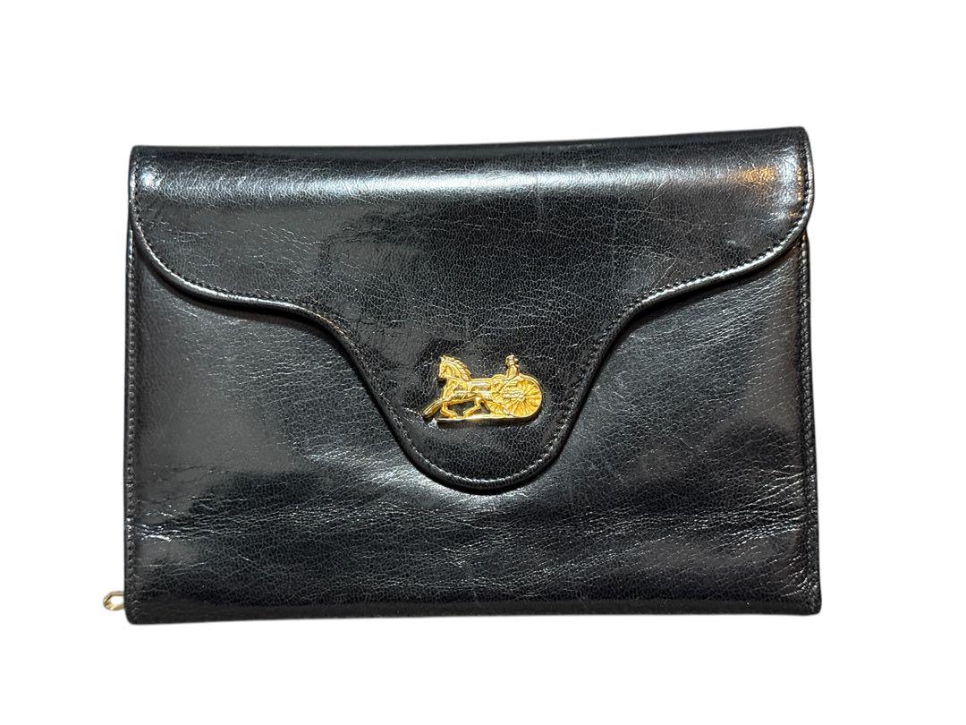 CLINE 黒 レザー 長財布