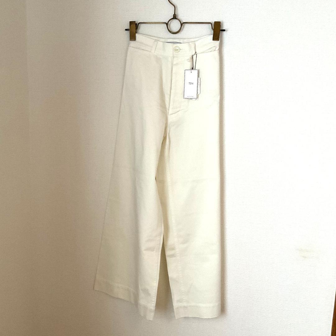 【新品】TEN Ron Herman テン ロンハーマン 春夏ホワイトデニム