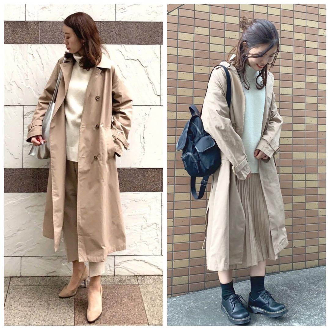るみこ新品アーバンリサーチDOORSオーバートレンチコート定価16200円