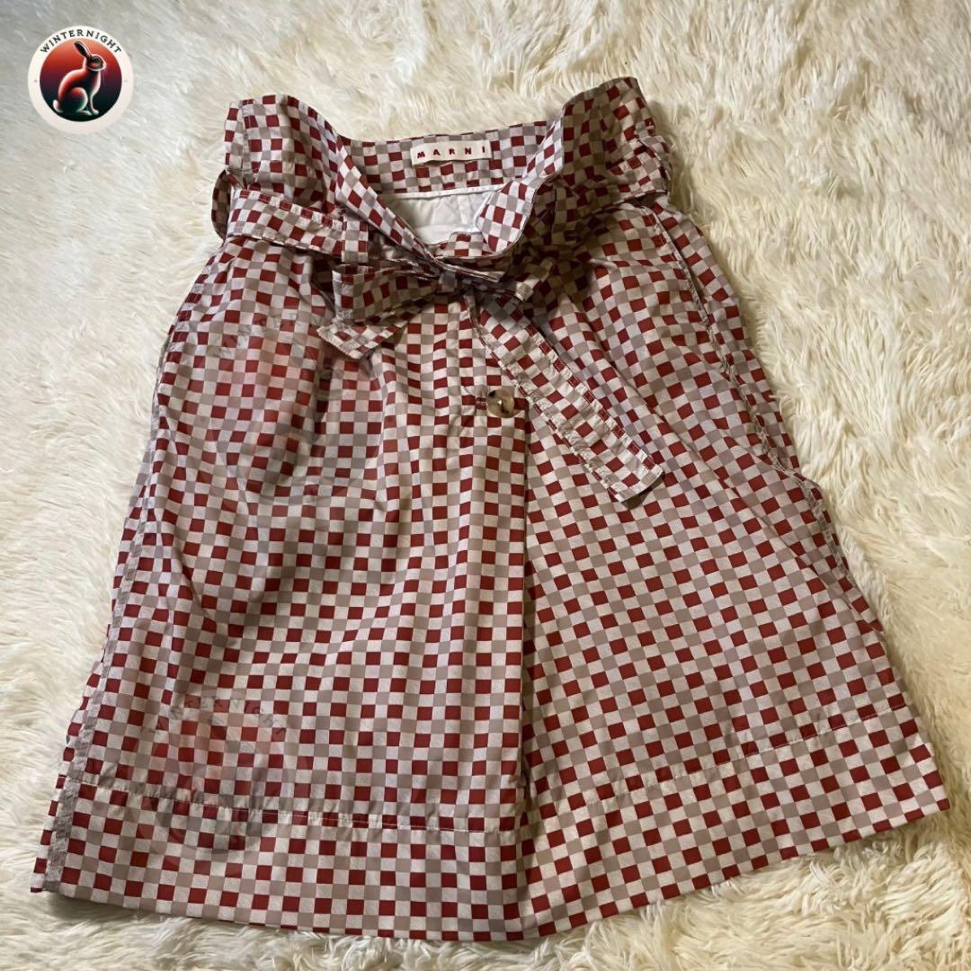 リボンベルト 赤