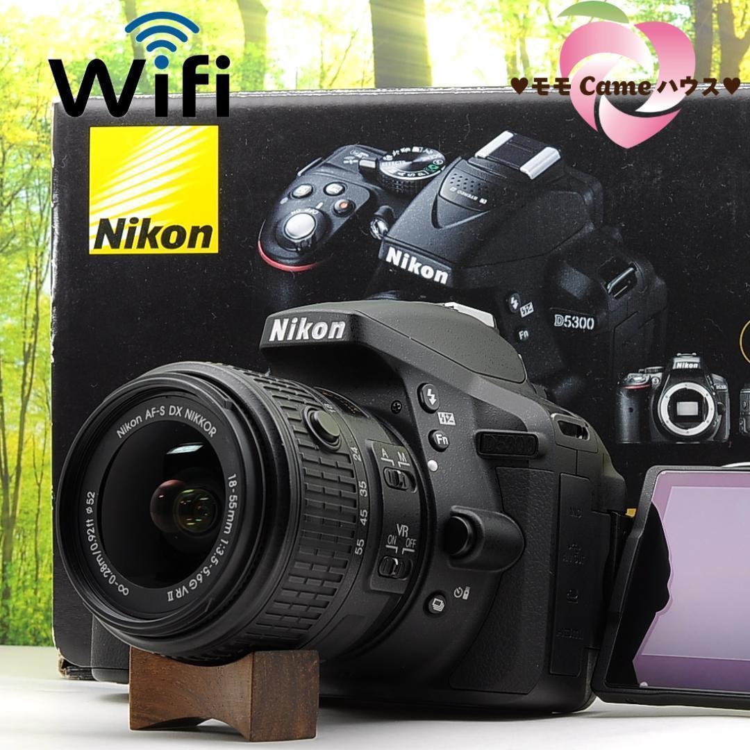 ショット数339枚！WiFi機能付☆Nikon D5300☆初めての一眼レフに