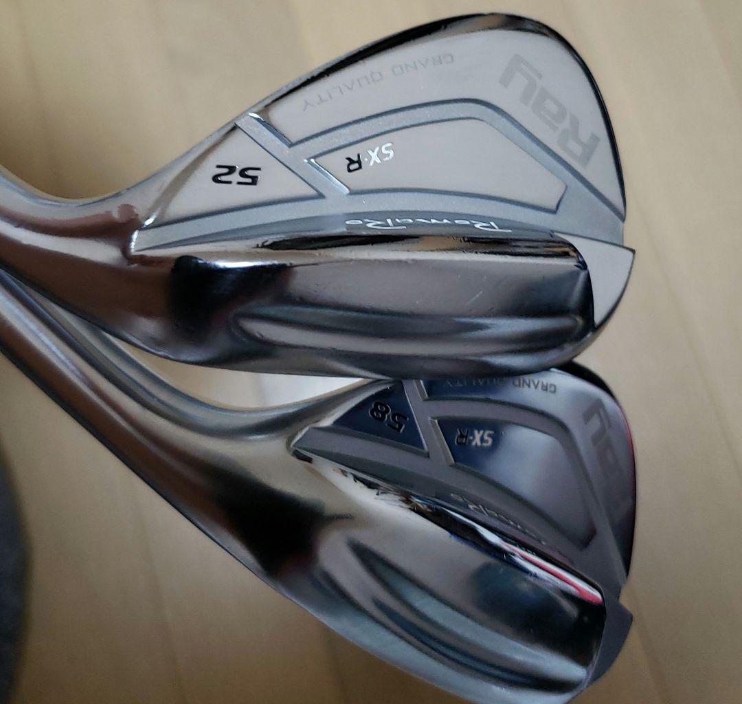RomaRo Ray SX-R ウェッジ 2本セット 52度　58度 楽天市場】ROMARO SX-PRO WEDGE SX-R WEDGE RaySX-R LIGHT WEDGE