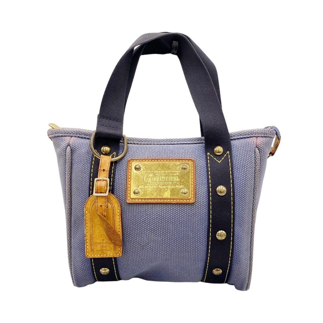 LOUIS VUITTON カバPM M40090 アンティグア ブルー バッグ