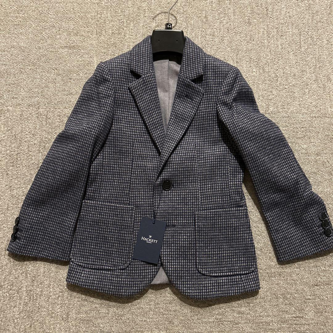 【新品】HACKETT LONDON チェック柄ブレザー 5-6歳用
