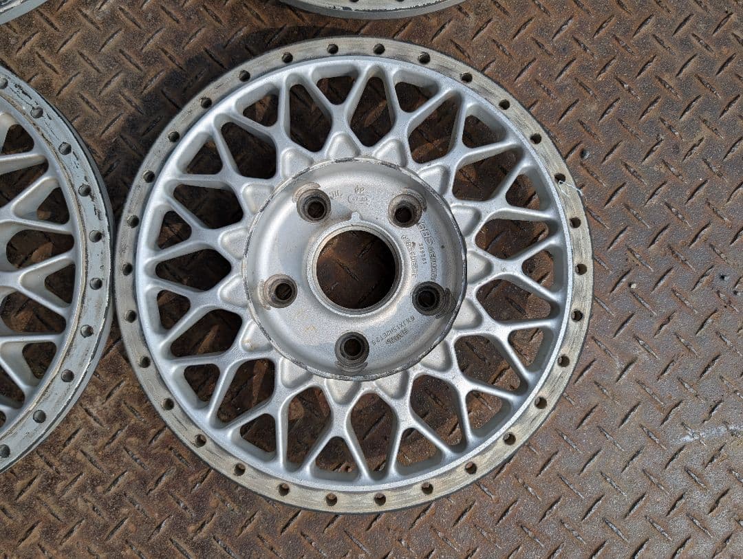 ◆一気に値下げ◆BBS RS046 ディスク面のみ　中古現状　4枚