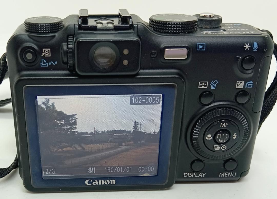 Canon PowerShot G7 Black コンパクトデジカメ 超美品
