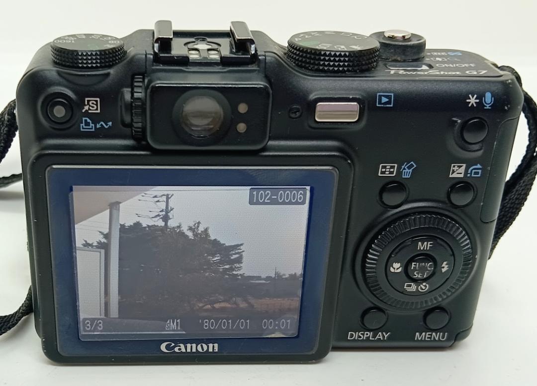 Canon PowerShot G7 Black コンパクトデジカメ 超美品