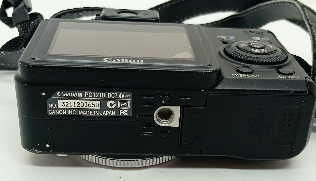 Canon PowerShot G7 Black コンパクトデジカメ 超美品