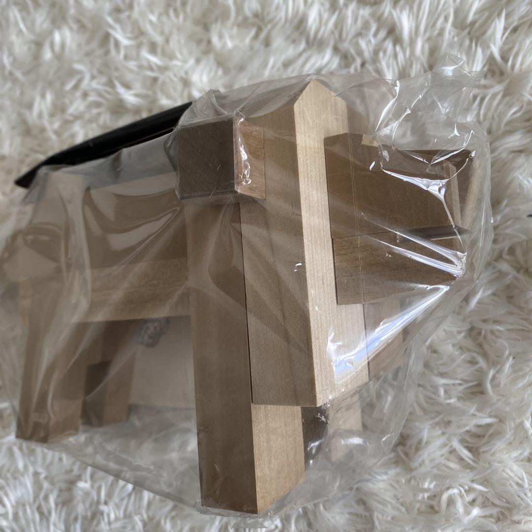 生まれのブランドで 希少 ③ 組木細工 オブジェ 玩具 パズル 山中組木工房 工芸品