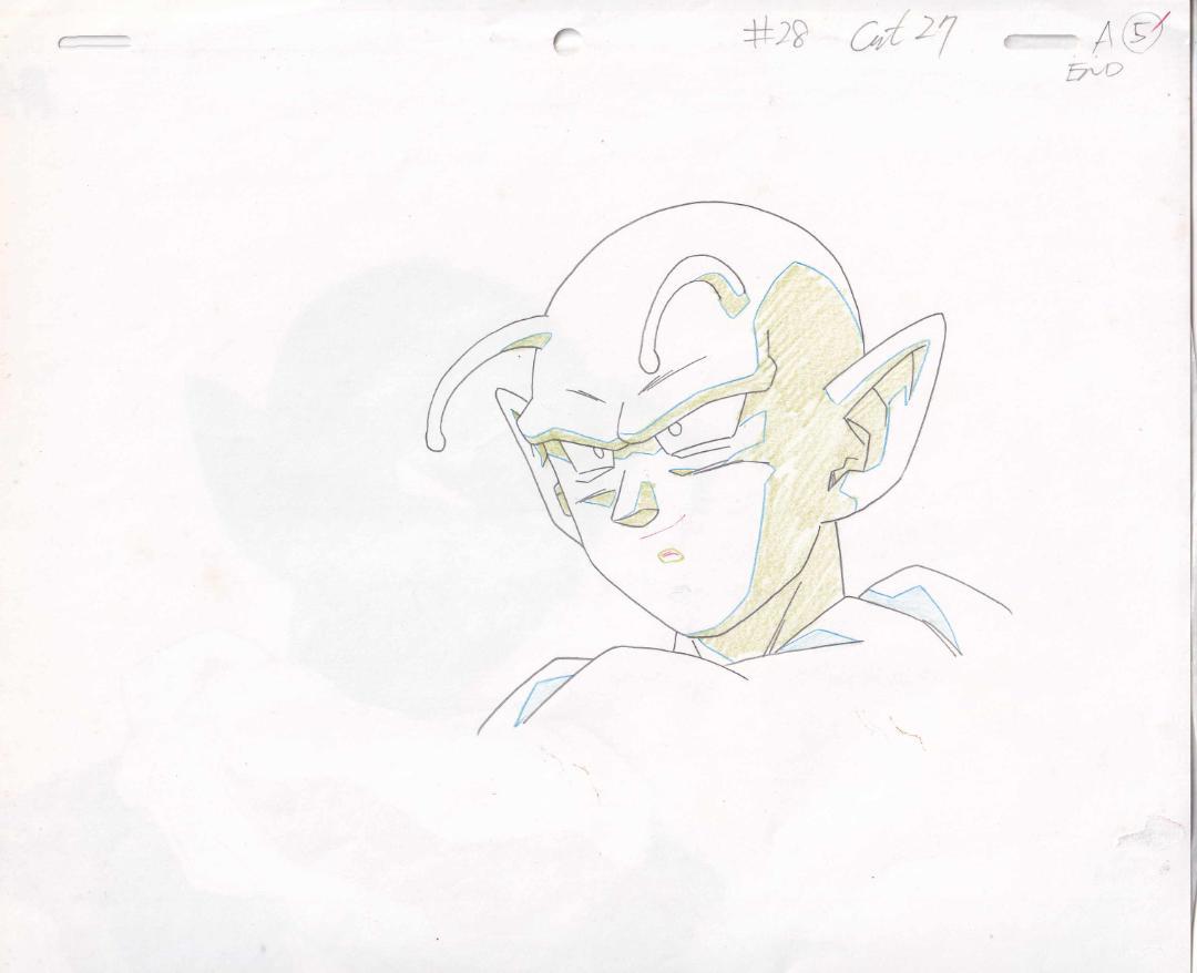 ★セル画★ ドラゴンボールZ／ピッコロ（ナメック星人）登場カット／鳥山明原作 ☆セル画☆ ドラゴンボールZ／ピッコロ（ナメック星人）登場