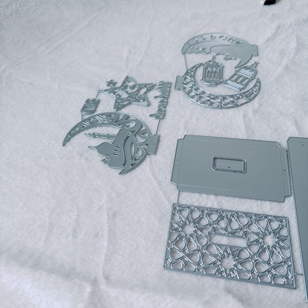 カッティングダイ 3枚 DIY ハンドメイド 装飾 アルバム カード作り