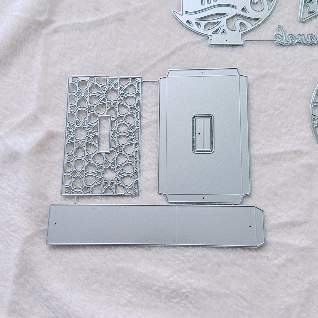 カッティングダイ 3枚 DIY ハンドメイド 装飾 アルバム カード作り