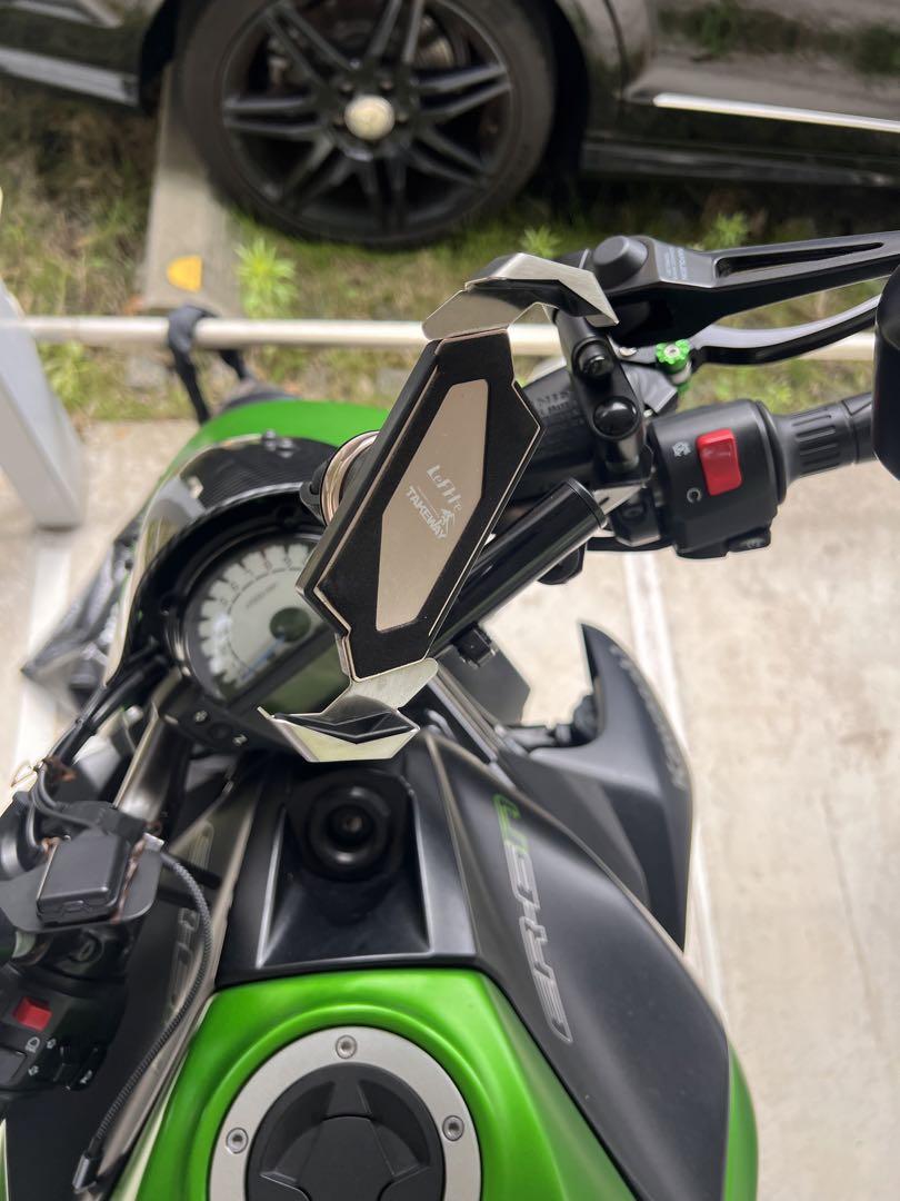 バイク用スマホホルダー　エフロック　ファルコンZホルダー+ホークワン本体セット