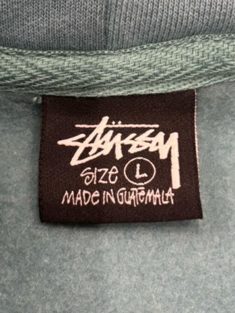 Stussy ジップパーカー ブルー オーシャン