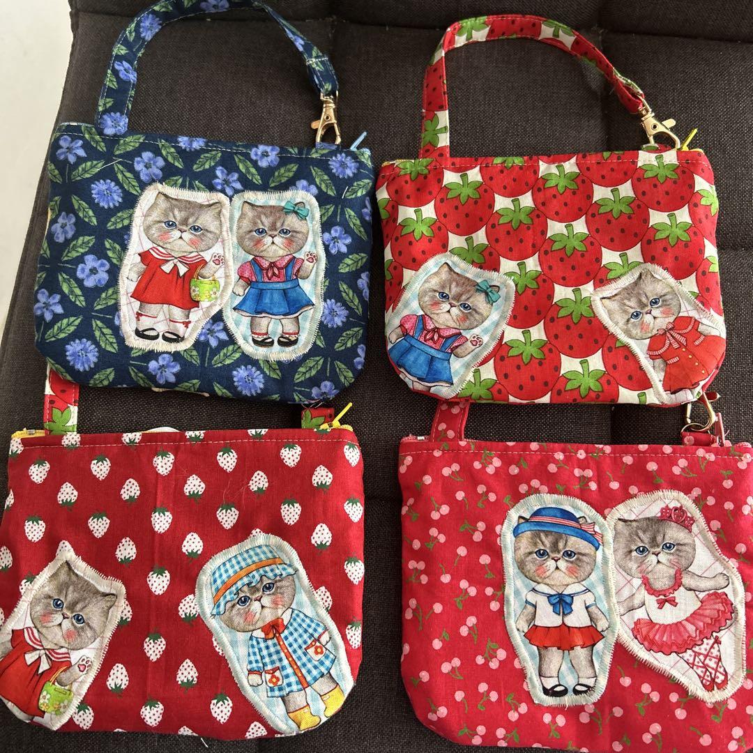 ☆*☆様 ルミちゃん まあるいバッグ＆ポーチ 2点セット♡コヤンイサムチョン ハ コヤンイサムチョン ルミちゃん がま口付きトートバッグ - メルカリ