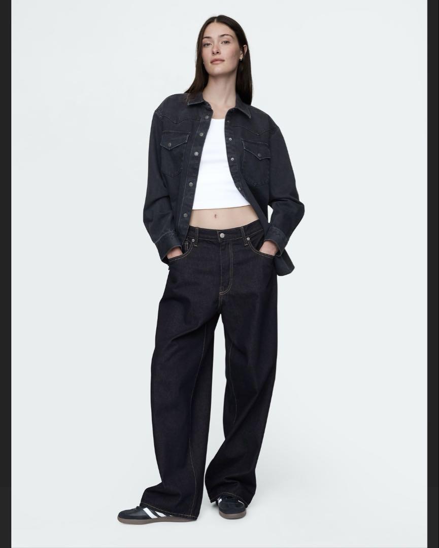 GAPスーパーバギーデニム 新品