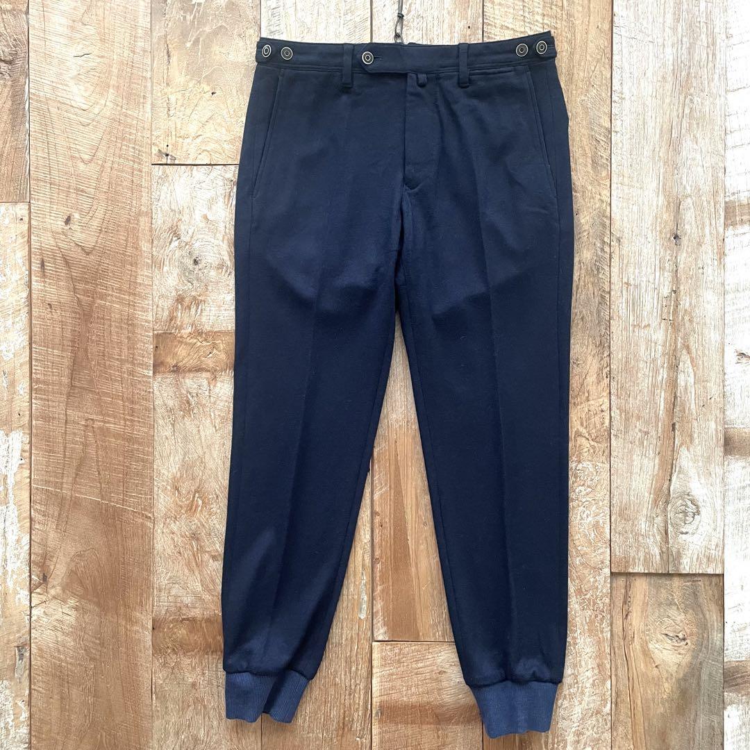 【美品】GTA GIORGIO テーパード ウール ジョガー スラックス 44